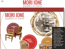 Tablet Screenshot of mori-ione.com